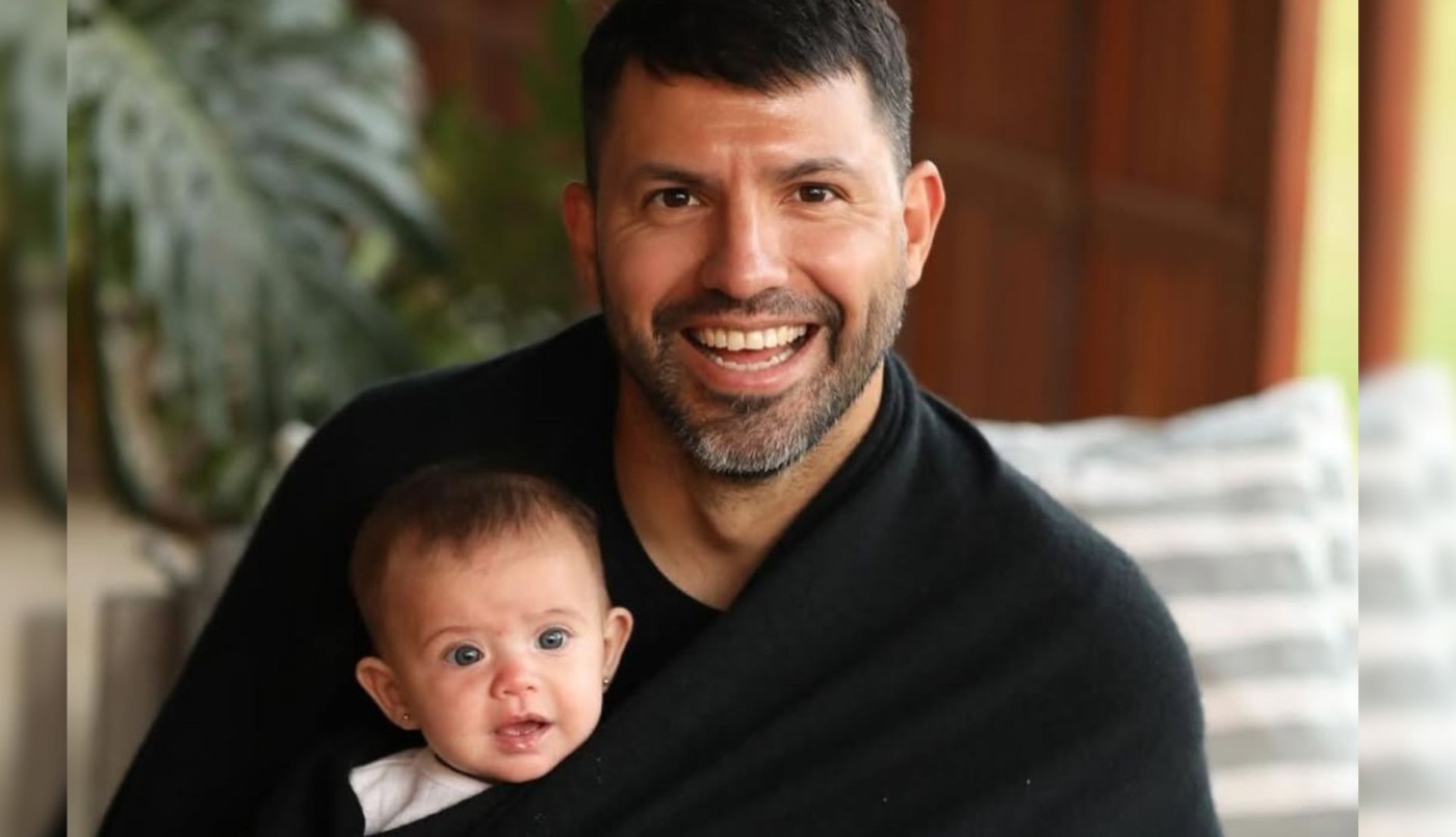 Así está hoy Olivia, la hija de Sergio "Kun" Agüero y Sofía Calzetti: la tierna foto que compartió el futbolista | Espectáculos