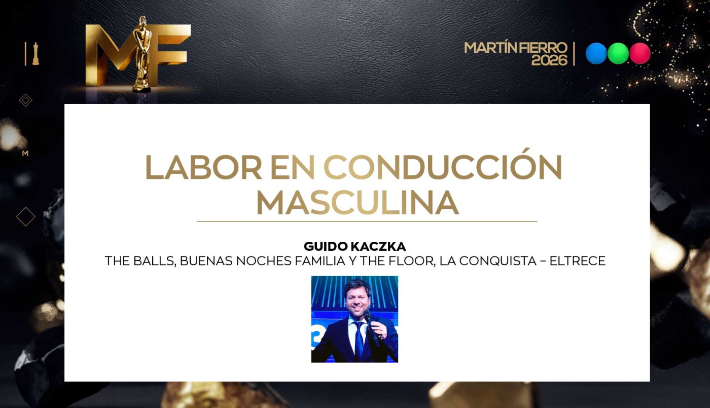 Mejor labor en conducción masculina | Ganadores