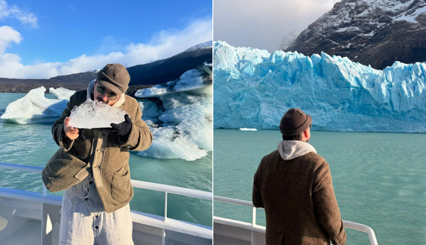 "El sur del sur": Ricardo Arjona visitó el Glaciar Perito Moreno y se enamoró de la Patagonia | Espectáculos