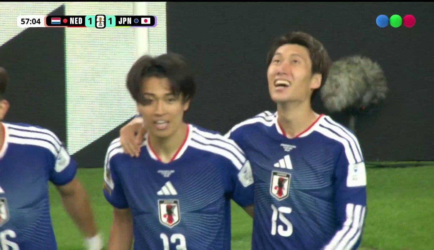 Gol de Nakamura: probó de lejos y empató el partido | Países Bajos vs. Japón | Mundial FIFA 2026™ | Mejores Momentos