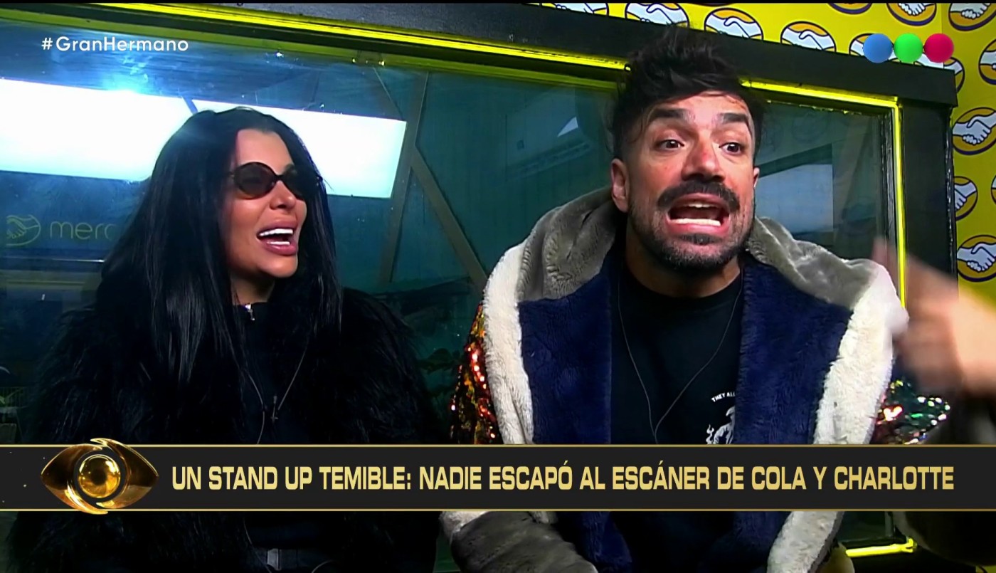 No se salvó nadie del stream y stand up de Charlotte y Cola | Mejores momentos