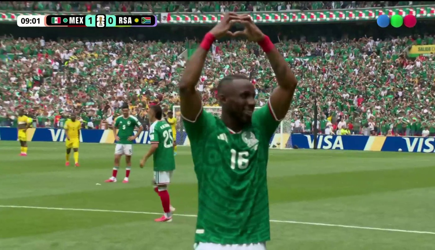 Quiñones hizo el primer gol del Mundial 2026 - México vs. Sudáfrica | Mejores Momentos