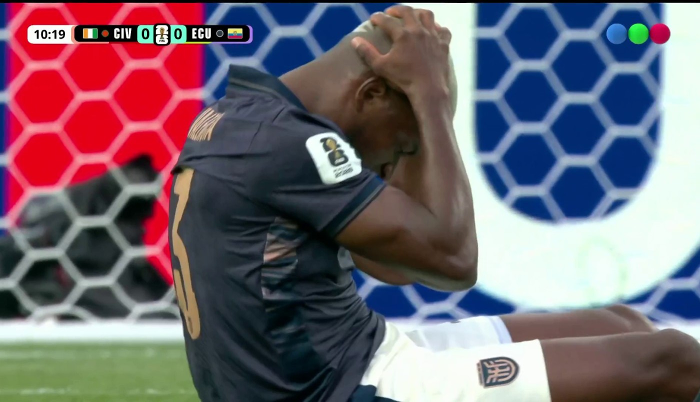 ¿Se había ido? Igual Enner Valencia se lo perdió | Costa de Marfil vs. Ecuador | Mejores Momentos