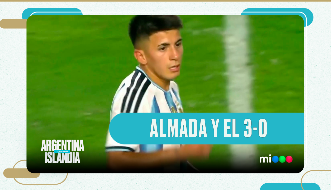Thiago Almada definió tranquilo para el 3 a 0 - Argentina vs. Islandia | Mejores momentos