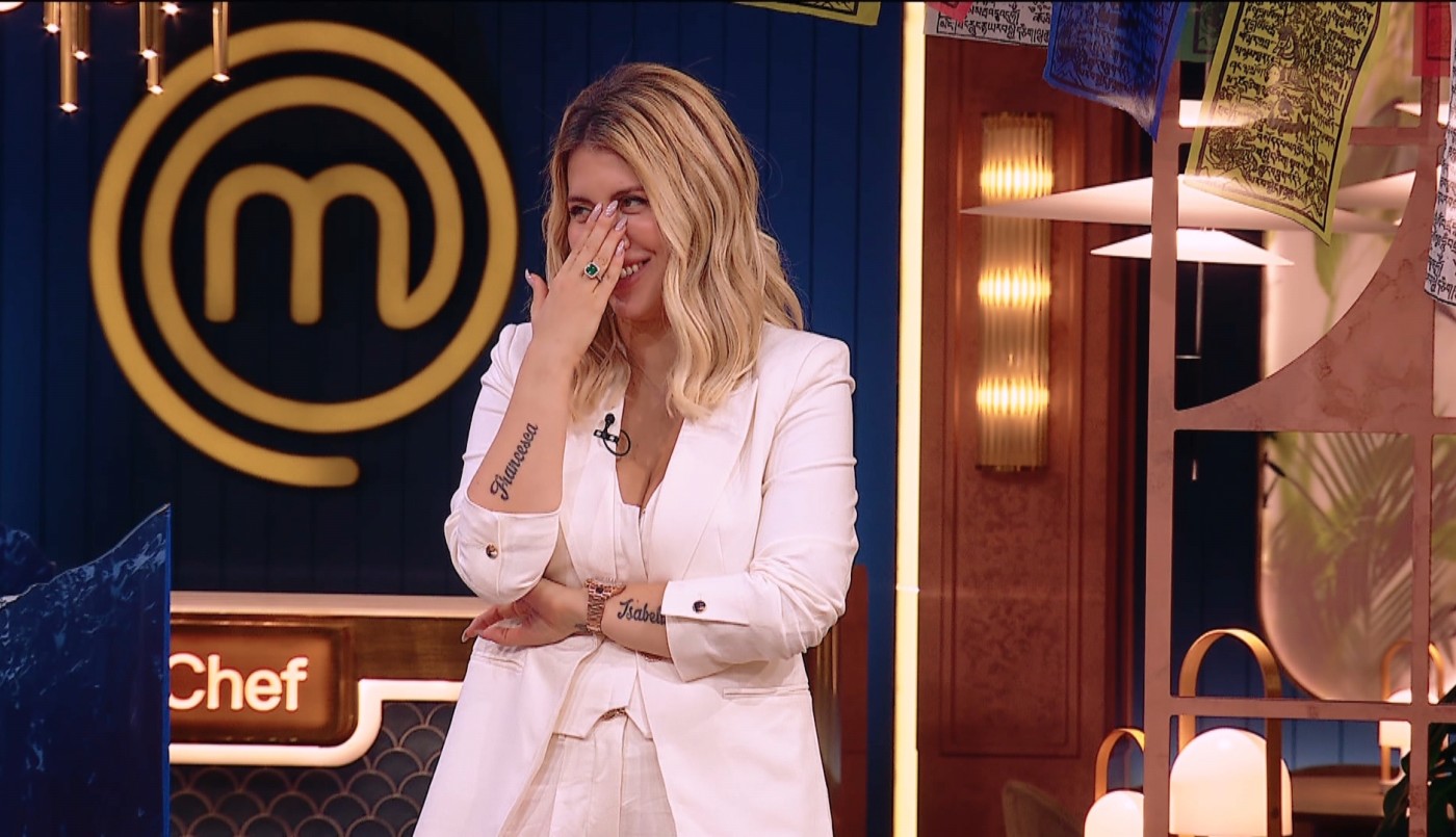 Un nuevo blooper de Wanda Nara al aire antes de fin de año | Mejores Momentos