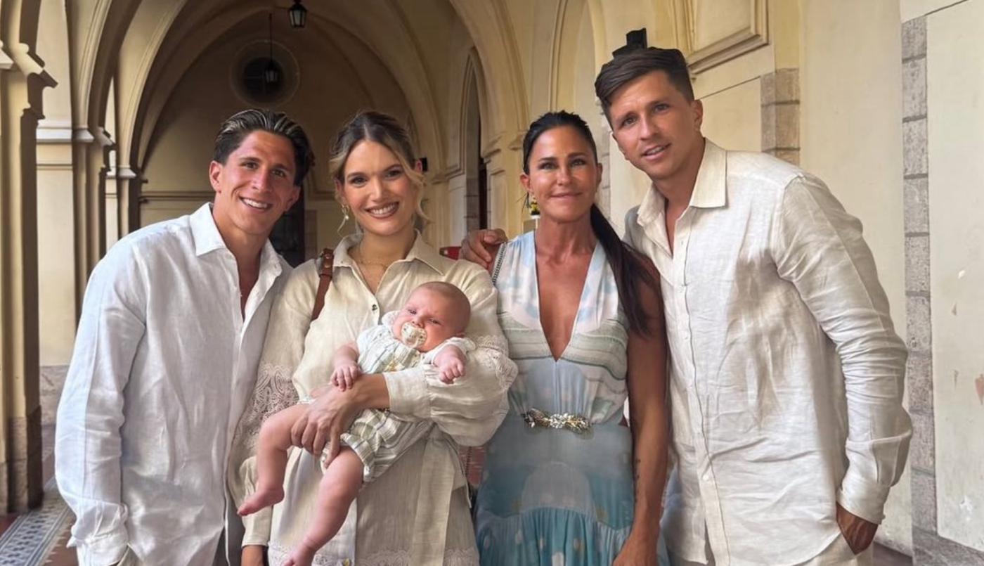 Así fue el bautismo de Faustino, el hijo de Eva Bargiela y Gianluca Simeone | Espectáculos