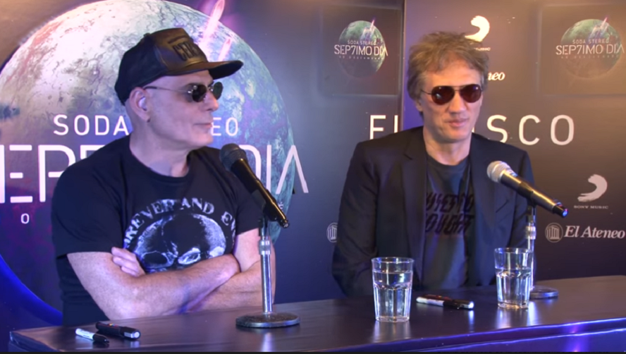 Histórica firma de discos de Soda Stéreo del álbum  “SEP7IMO DIA” | Noticias