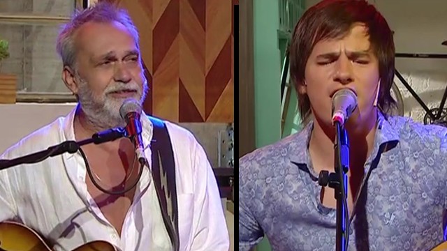 Lebón y Pennisi cantan "Muchacha (ojos de papel)" | Mejores momentos