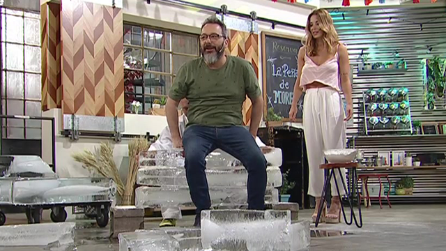 ¡El blooper de Gerardo en el hielo! | Mejores momentos
