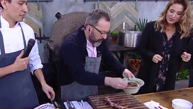 Gerardo Rozín cocina una trenza de vacío con indicaciones de Giorgini | Mejores momentos
