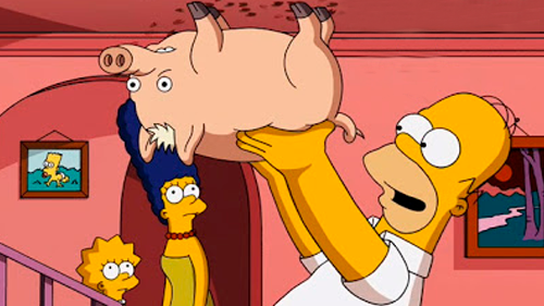 ¿Cuál es la mejor mascota de los Simpsons? | Desafíos y test