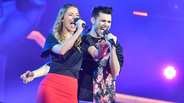 Lucas Domínguez vs Sol Giordano cantan "Treasure" de Bruno Mars | Batallas 2018