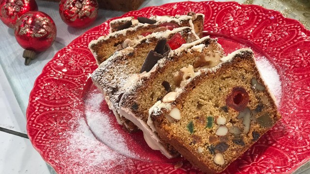 Budín navideño bajas calorías | Recetas