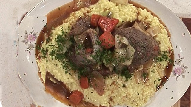 Osobuco con risotto milanés | Recetas
