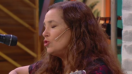 Sandra Mihanovich canta "Cómo juez a la verdad" | Mejores momentos