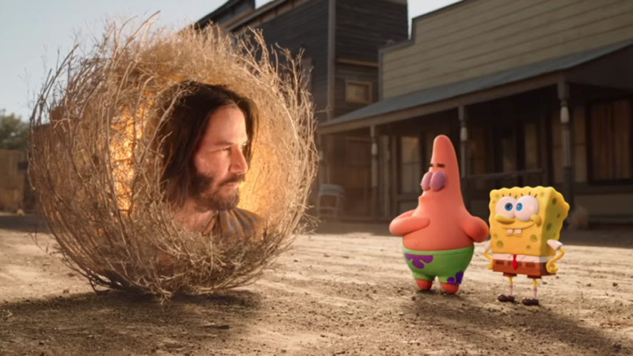 ¡Bob Esponja y Keanu Reeves juntos! | Cine & Series