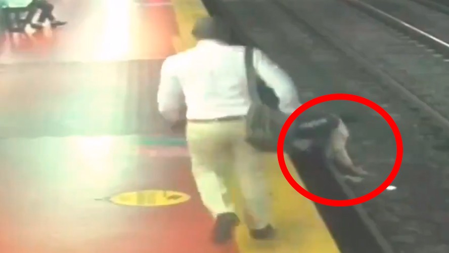 Un hombre cayó al subte y salvó su vida de milagro | Virales
