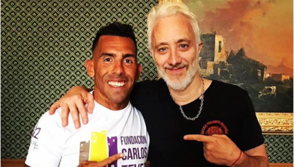 Andy Kusnetzoff y Carlitos Tévez juntos por una buena causa | Espectáculos