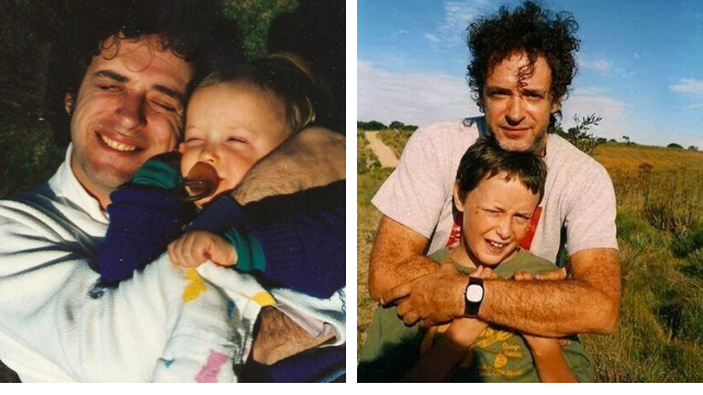 Gracias totales: Benito Cerati compartió unas fotos inéditas con su papá | Espectáculos
