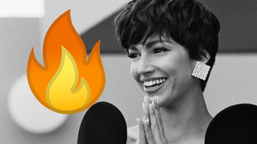 ¡Un fuego! Úrsula Corberó recibió el 2020 con transparencias y las redes explotaron | Espectáculos