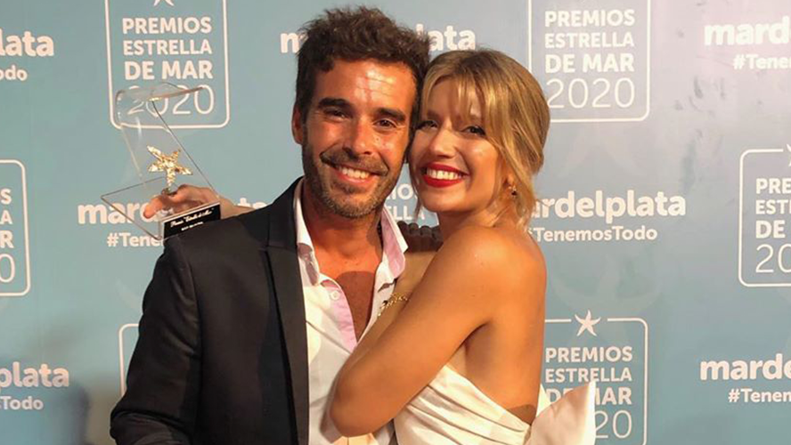 Nico Cabré y Laurita Fernández a los besos en los Estrella de Mar | Espectáculos