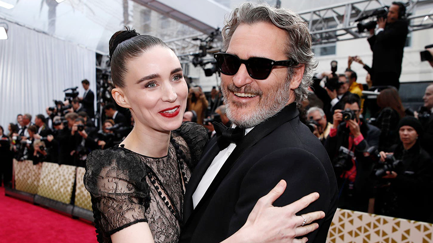 La foto de Joaquin Phoenix y Rooney Mara después de los Oscars | Espectáculos