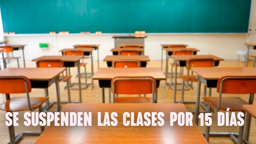 Se suspenden las clases hasta el 31 de marzo | Sociedad