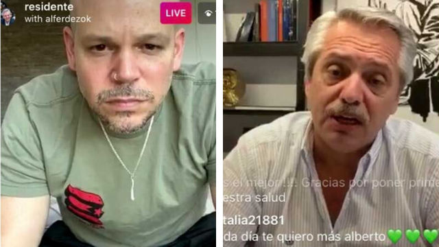 Residente le hizo una entrevista exclusiva a Alberto Fernández | Virales