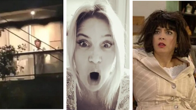 Florencia Peña imitó a la vecina que salió a los gritos de su balcón | Virales