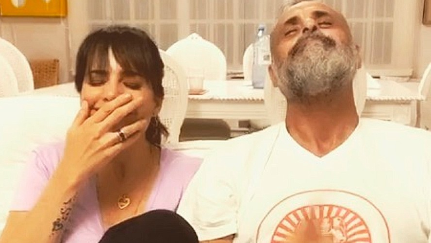 Romina Pereiro y Jorge Rial hicieron el challenge del momento | Espectáculos