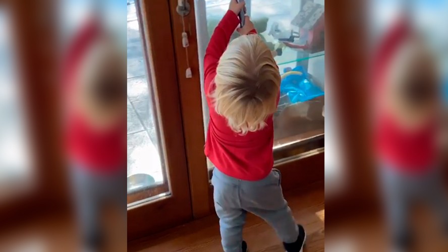 El tierno video de Mirko trabajando de limpiavidrios | Influencers