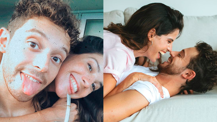 La divertida cuarentena de Cande Molfese y Ruggero Pasquarelli | Influencers