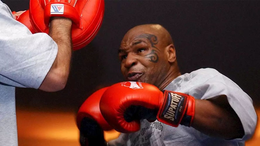 El impactante entrenamiento de Mike Tyson con 53 años | Deportes