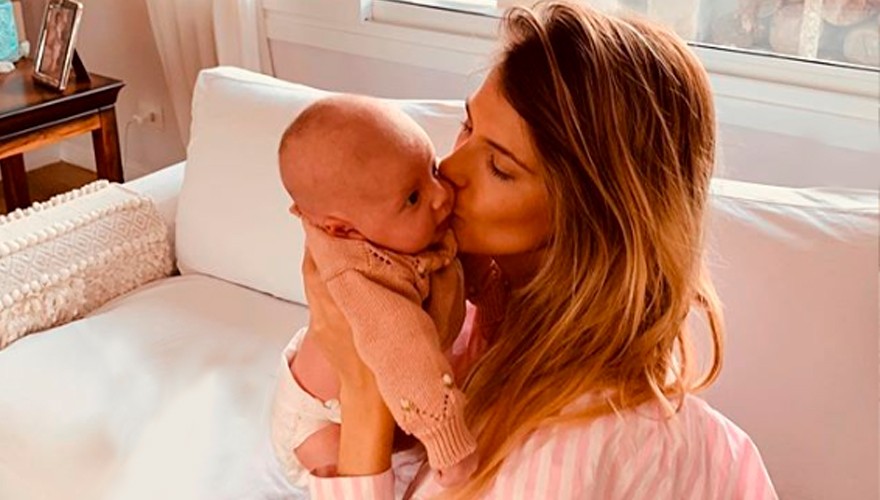 Mery Del Cerro celebró el primer mes de vida de su hija | Espectáculos