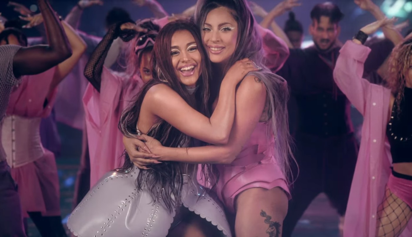 Lady Gaga y Ariana Grande arrasan con "Rain on me" | Música