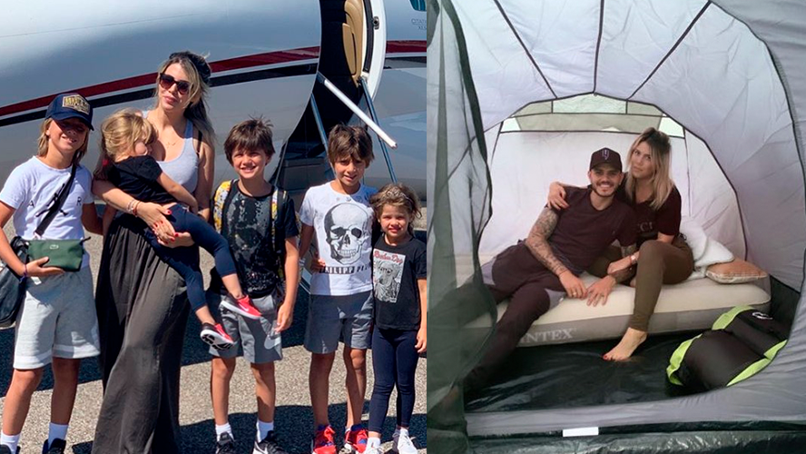 Icardi y Wanda Nara hicieron una divertida actividad con sus hijos para festejar | Espectáculos