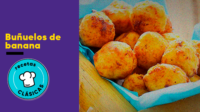 Buñuelos de banana con salsa de dulce de leche | Indispensables