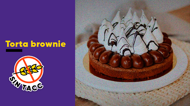 Gran torta brownie sin tacc | Indispensables