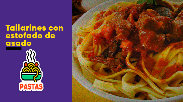 Asado estofado con tallarines | Indispensables