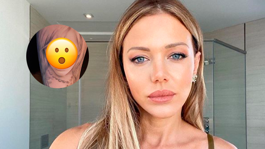 El desopilante tatuaje de Evangelina Anderson que se hizo un fan | Virales