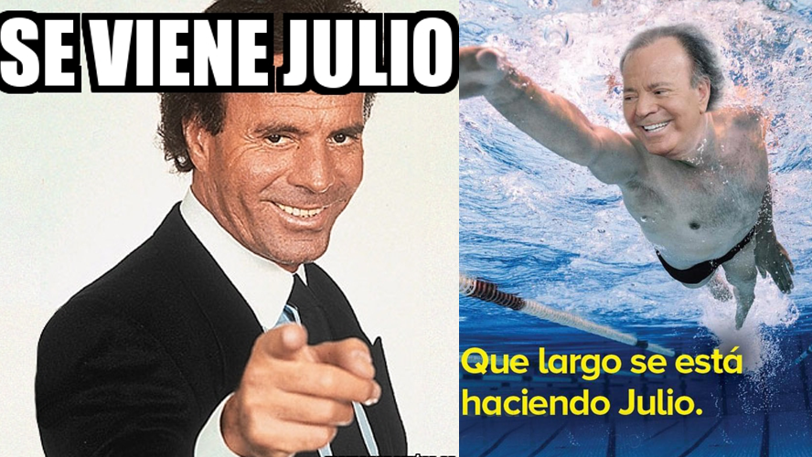 Los memes de Julio Iglesias que son furor en este mes | Virales