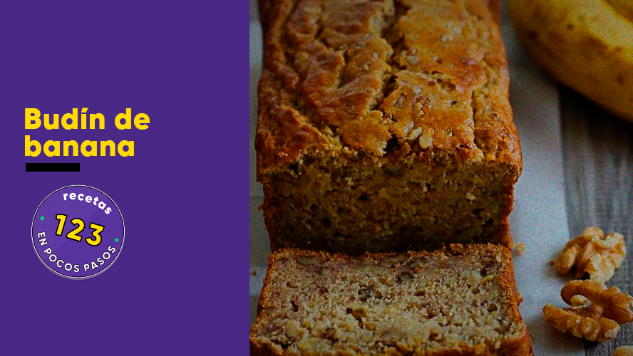 Budín de banana en tres pasos | Indispensables