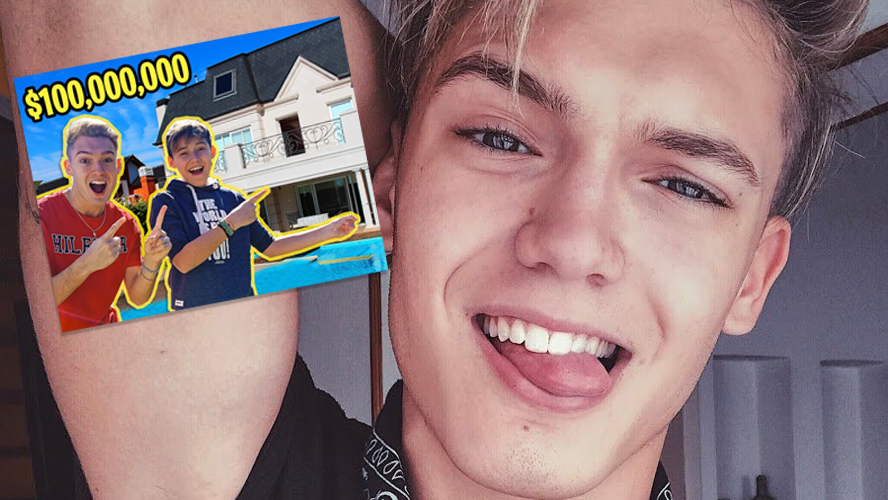 Un youtuber argentino de 20 años se mudó a una lujosa mansión de tres pisos | Influencers