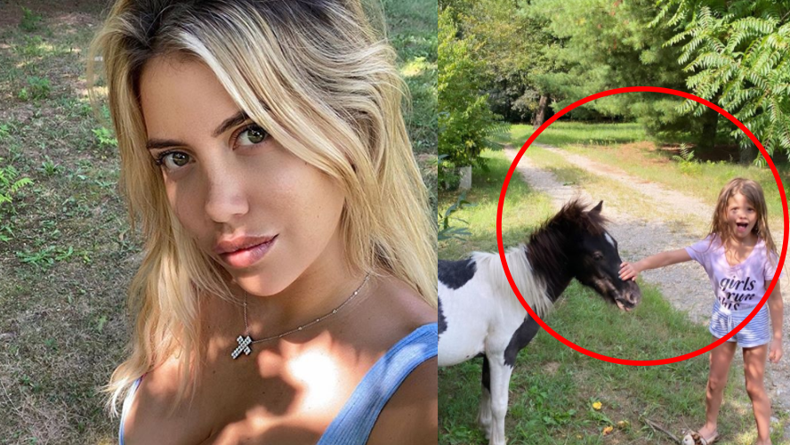 Wanda Nara respondió a las críticas por haberle regalado un pony a su hija | Espectáculos