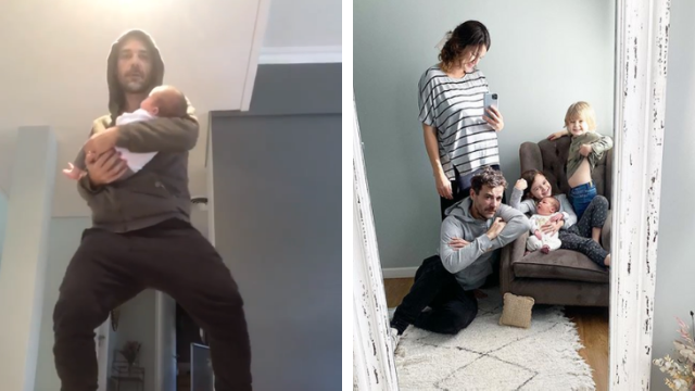 El divertido video de la familia Alfonso-Cháves con final inesperado | Influencers