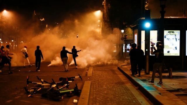 Champions League: incidentes en Paris tras la derrota del PSG | Sociedad
