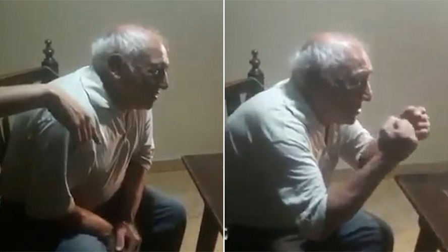 El emotivo festejo de un abuelo al enterarse por Zoom que su nieto se recibió | Virales