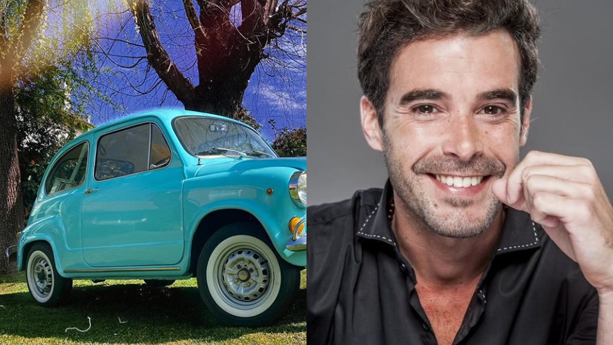 Nicolás Cabré se quedó varado y sin nafta con su Fiat 600 | Espectáculos