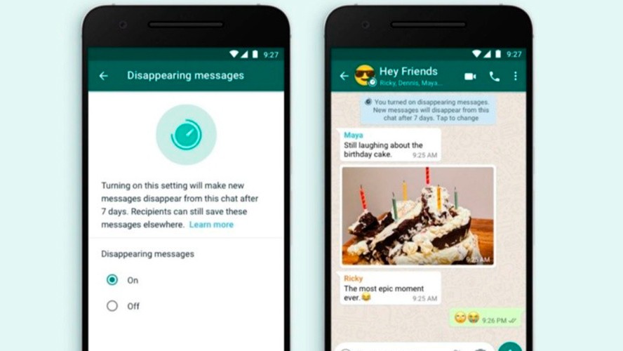 La nueva función de Whatsapp: mensajes temporales | Tecnología