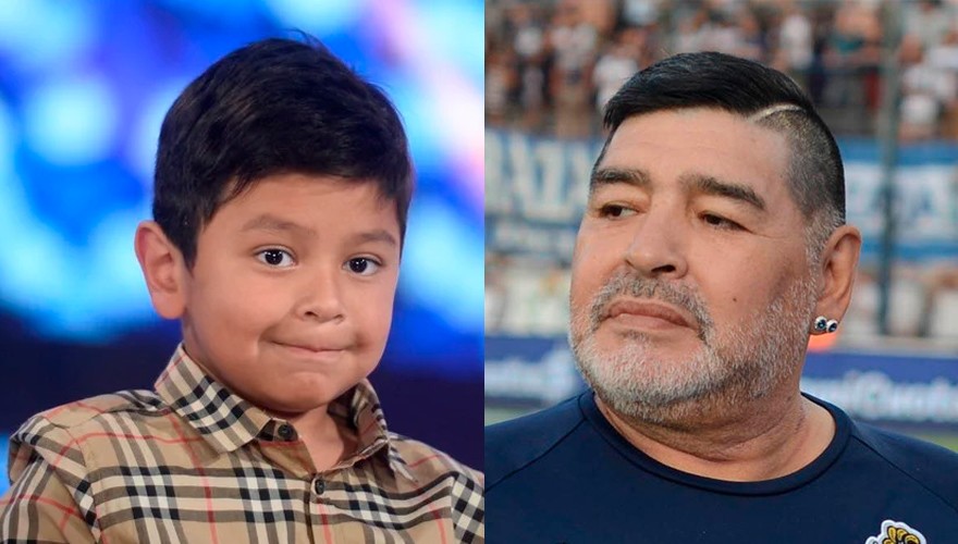 La emotiva foto del reencuentro entre Diego Maradona y su hijo Dieguito Fernando | Espectáculos